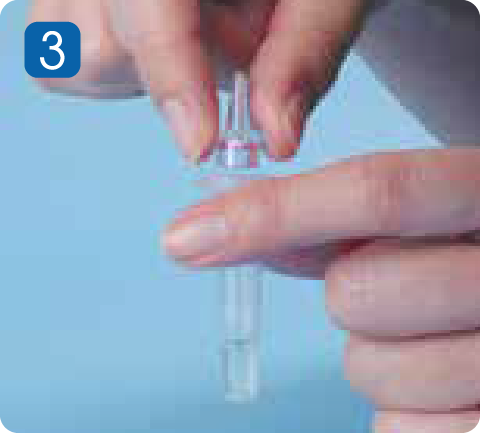 滴下チップはめ込み